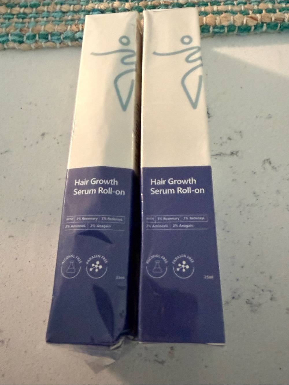 🔥🔥NEW🔥🔥 Hair Growth Serum Roll-On – Blue, Alcohol & Paraben-Free